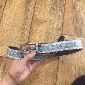 Vintage leather belt